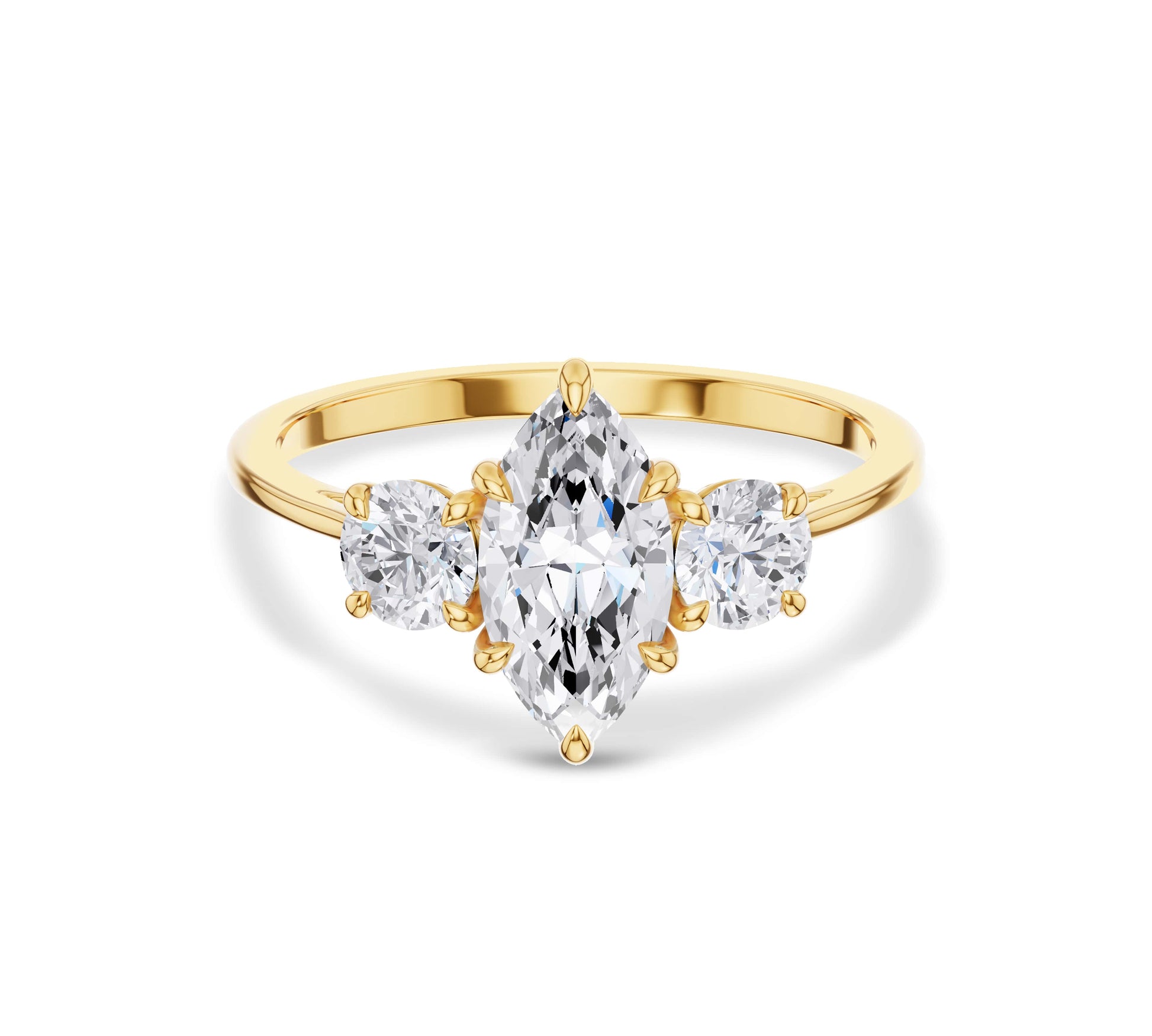 3 carat marquise diamond ring​