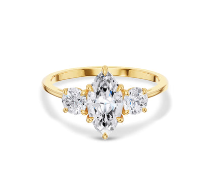 3 carat marquise diamond ring​