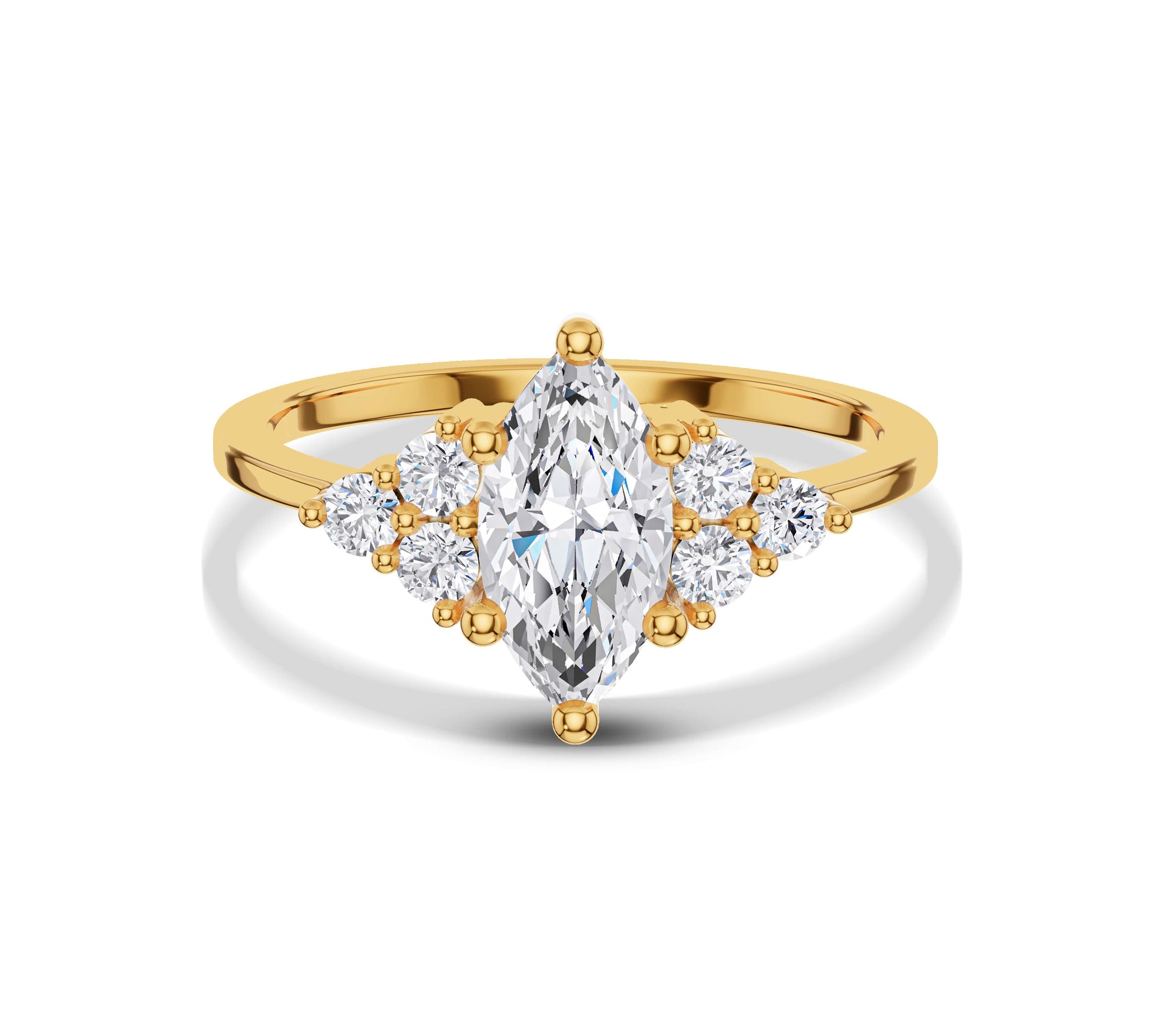 nature themed engagement rings