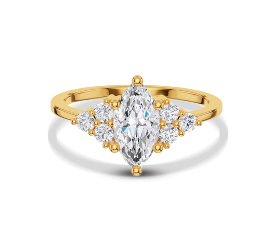 nature themed engagement rings