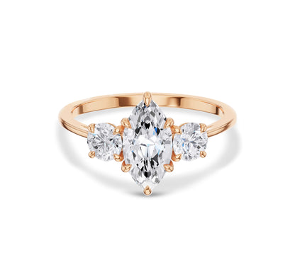marquise moissanite ring