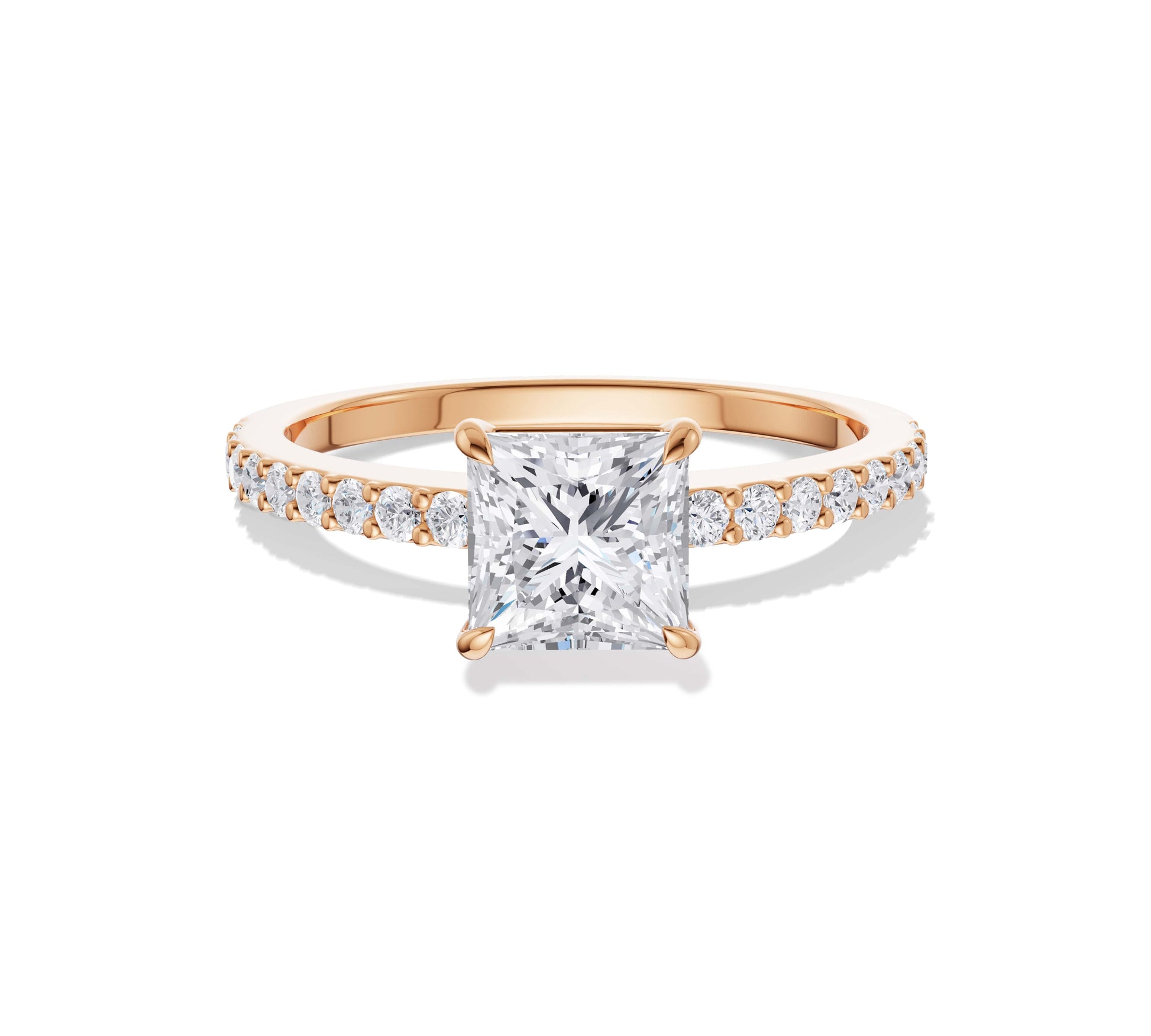 ring with princess cut diamond