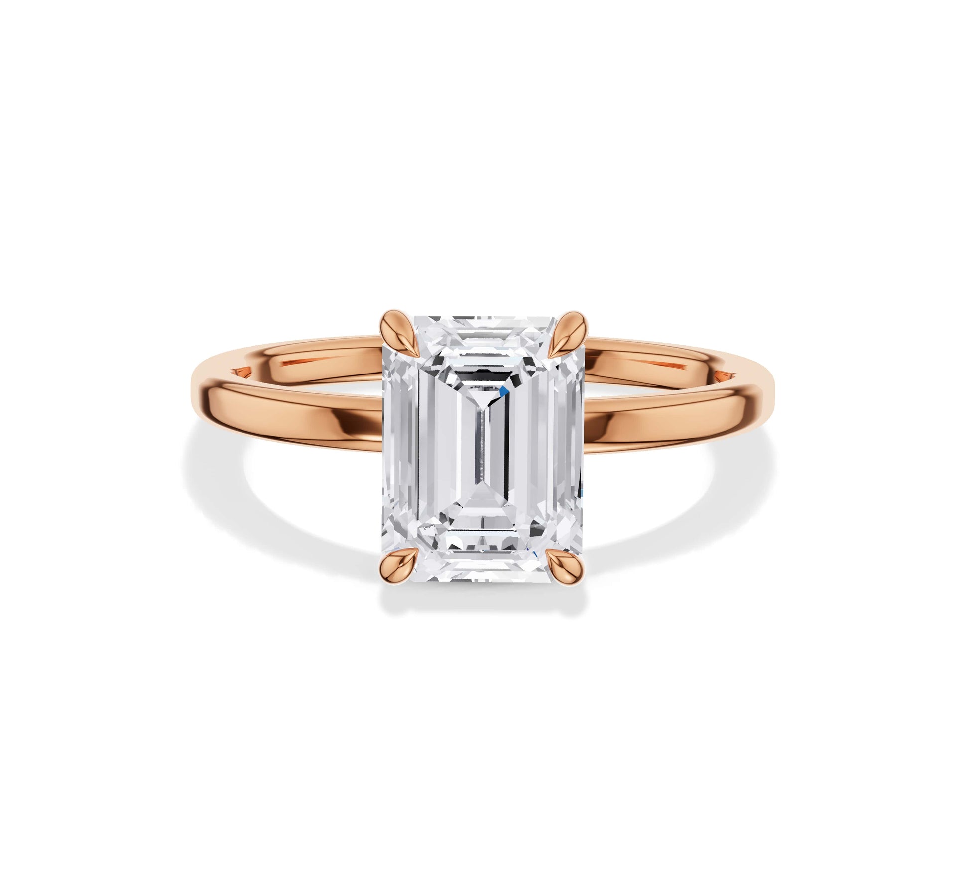emerald and diamond ring​
