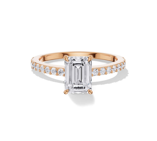 emerald diamond engagement rings