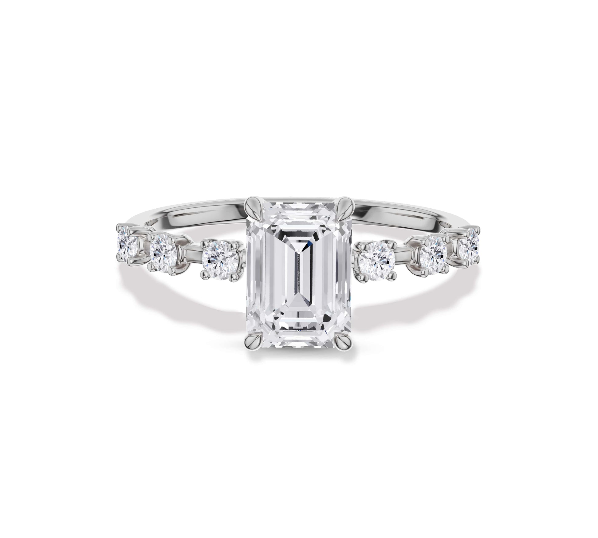 emerald and diamond ring