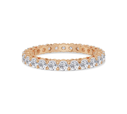 Stunning full eternity band for bridal or stack