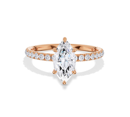 engagement ring marquise
