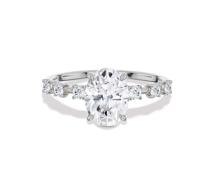 oval engagement rings diamond