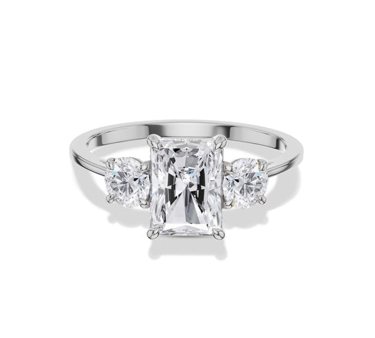 three diamond ring