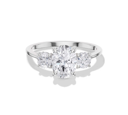 oval engagement rings diamond