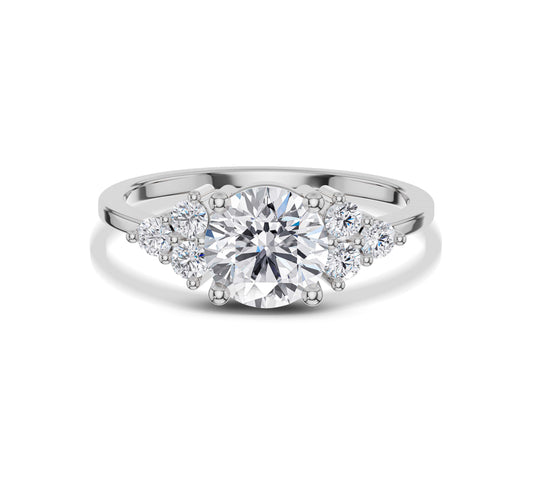 nature inspired engagement ringsâ€‹