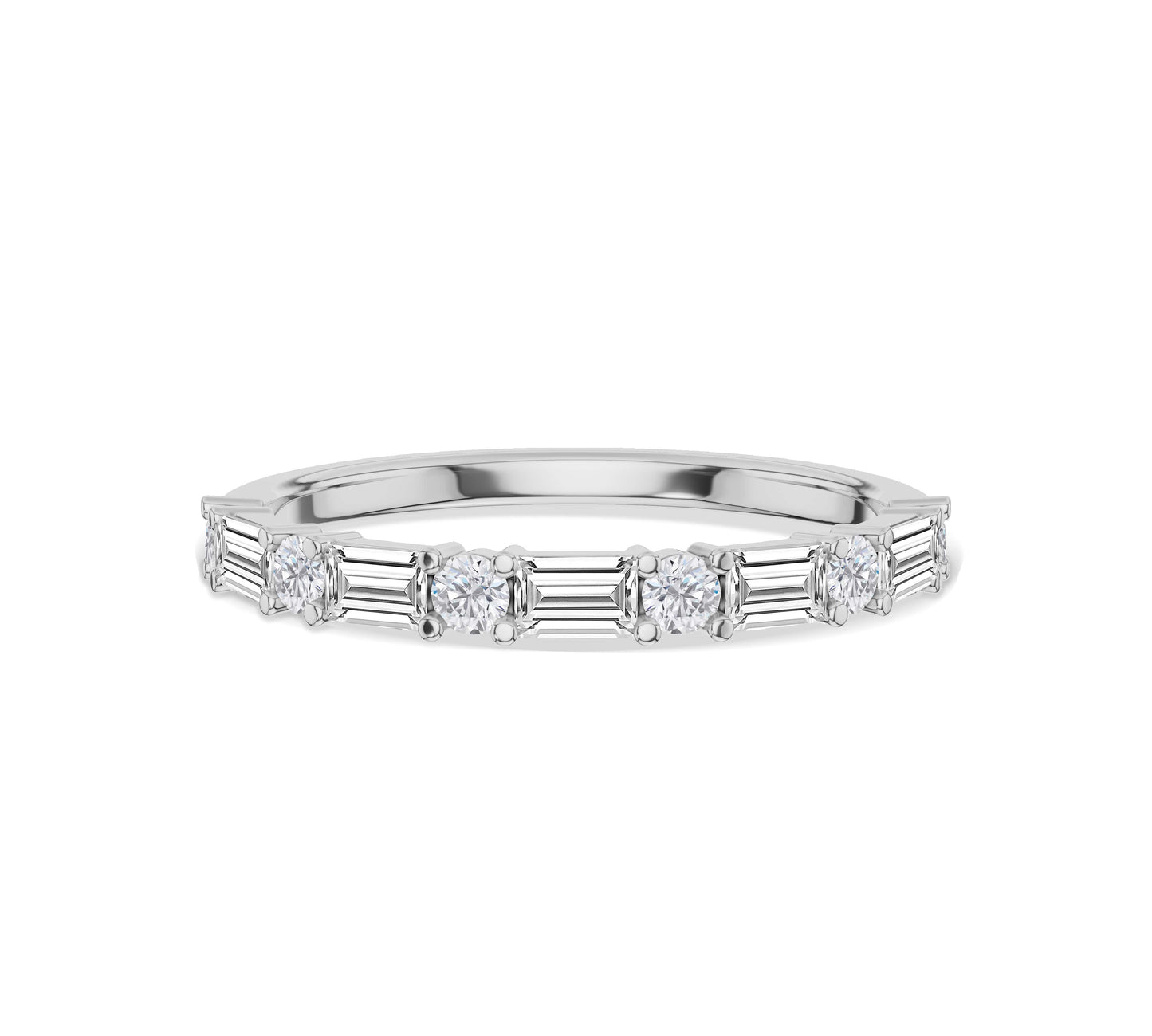 white gold eternity ring