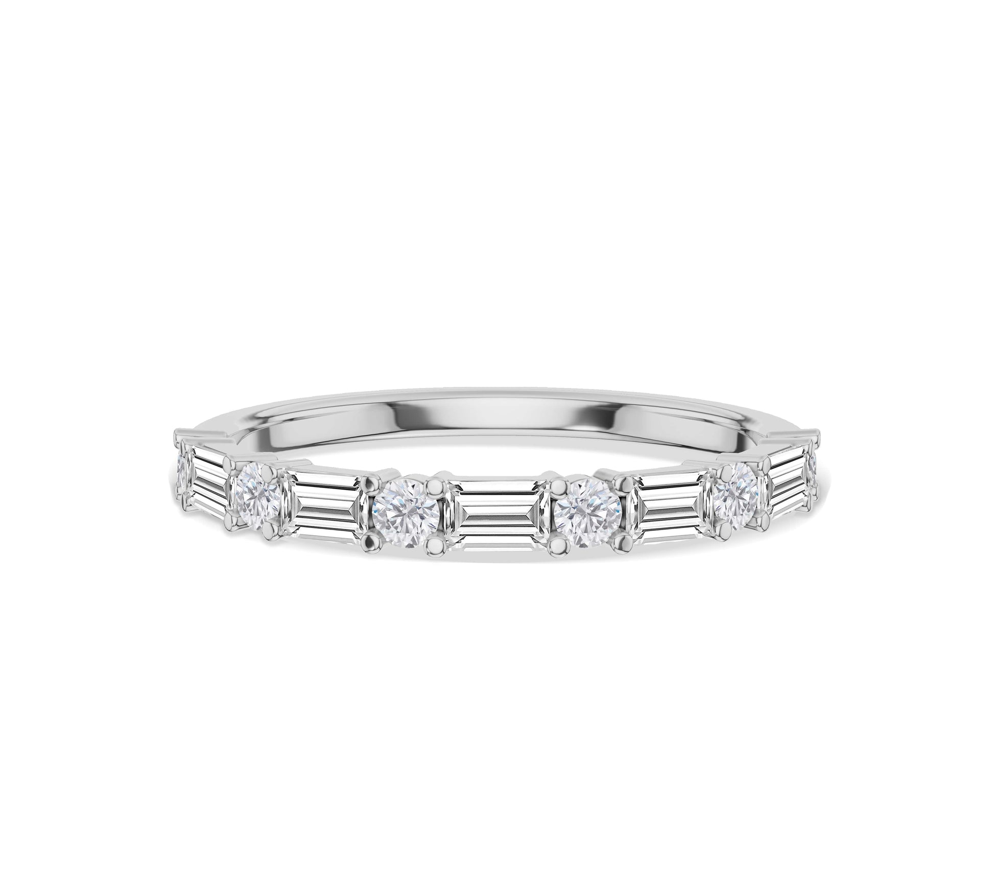 white gold eternity ring