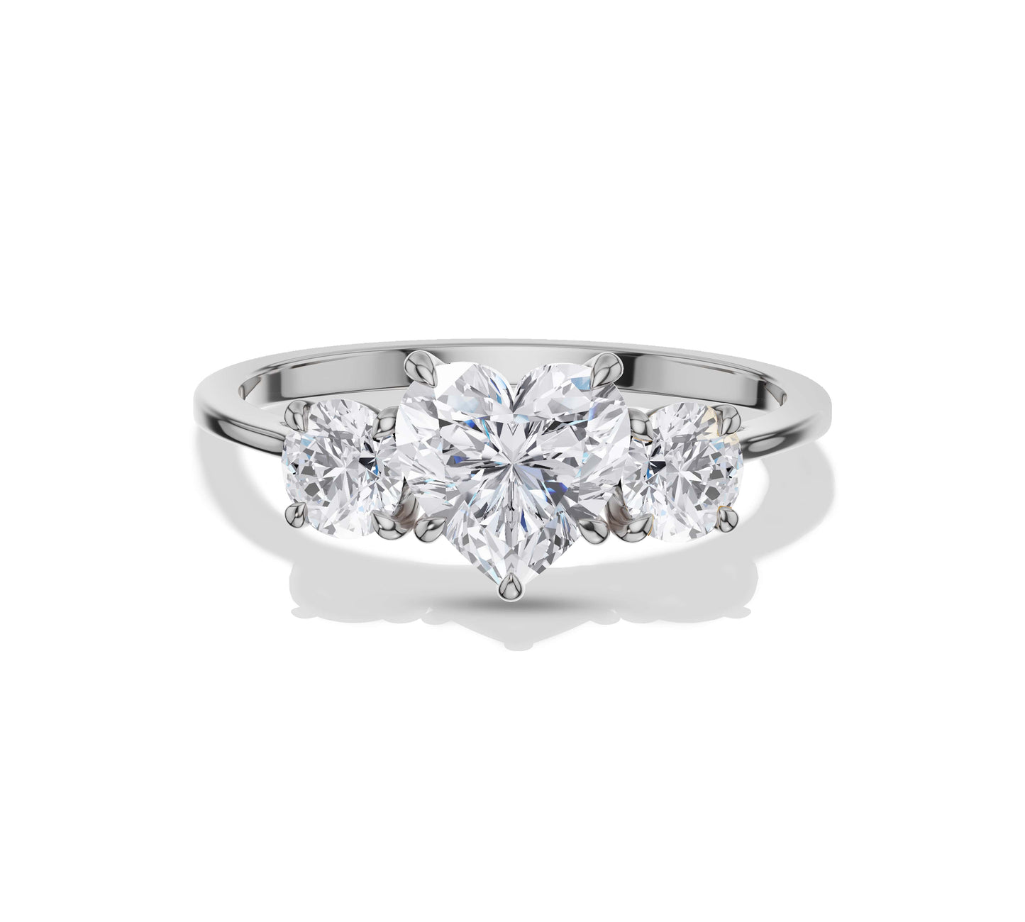 heart shape diamond ring