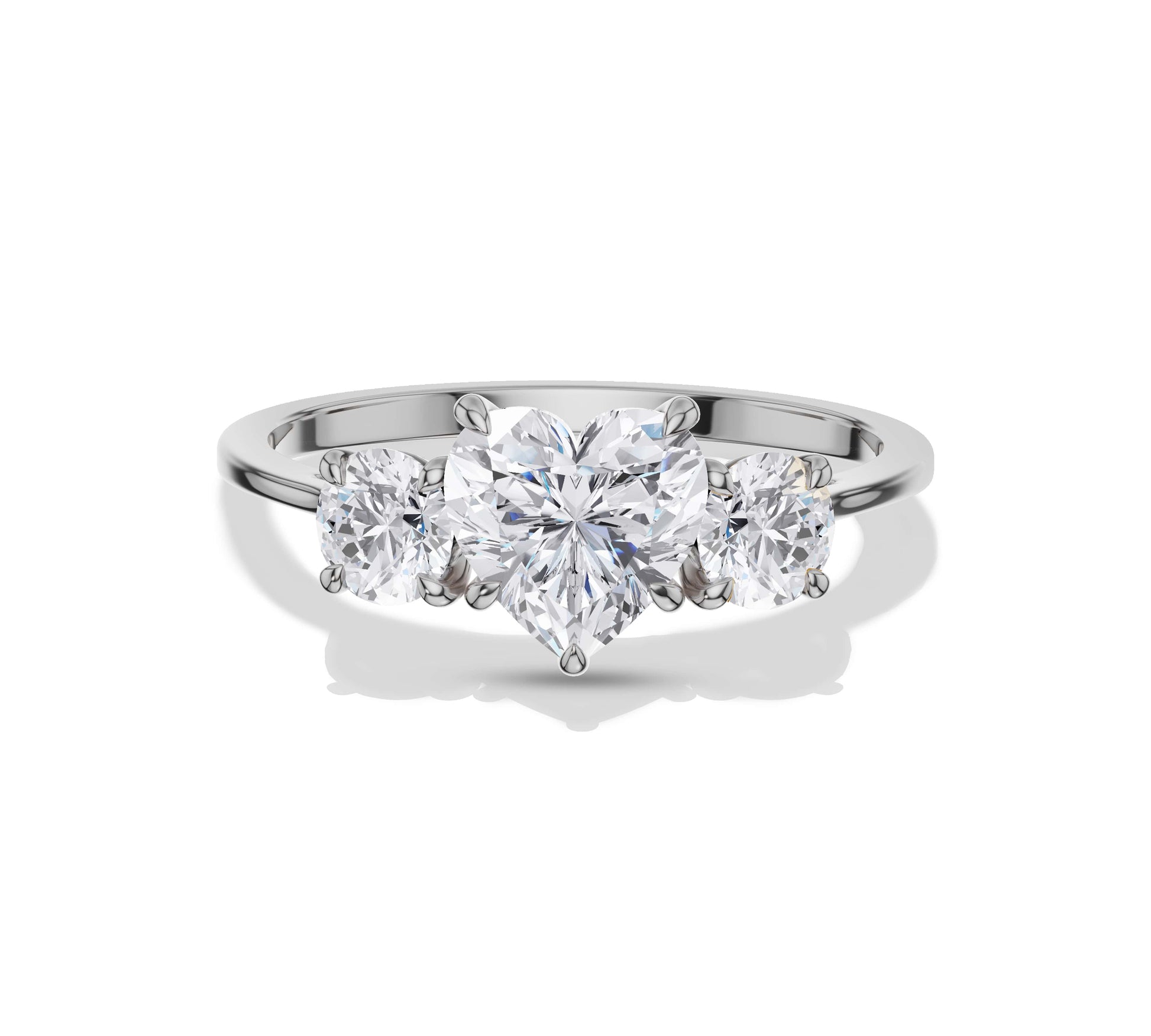heart shape diamond ring