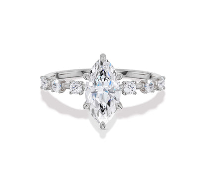 marquise moissanite ring