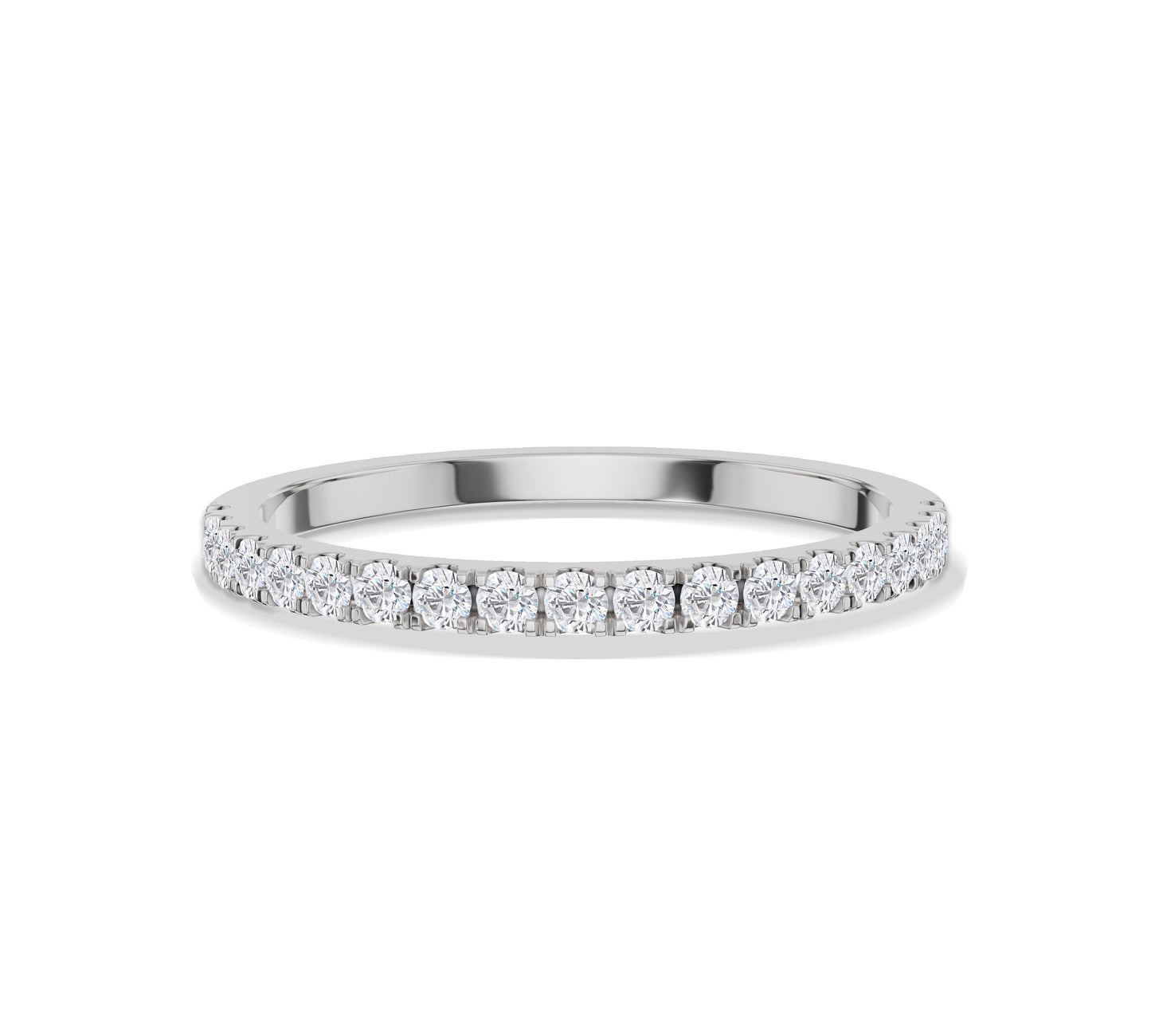 diamond wedding ring stacking
