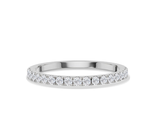 diamond wedding ring stacking