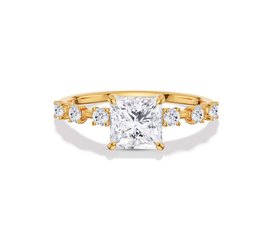 princess cut diamond ring