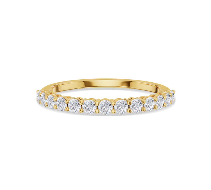 2mm Stackable Round Shape Eternity Band