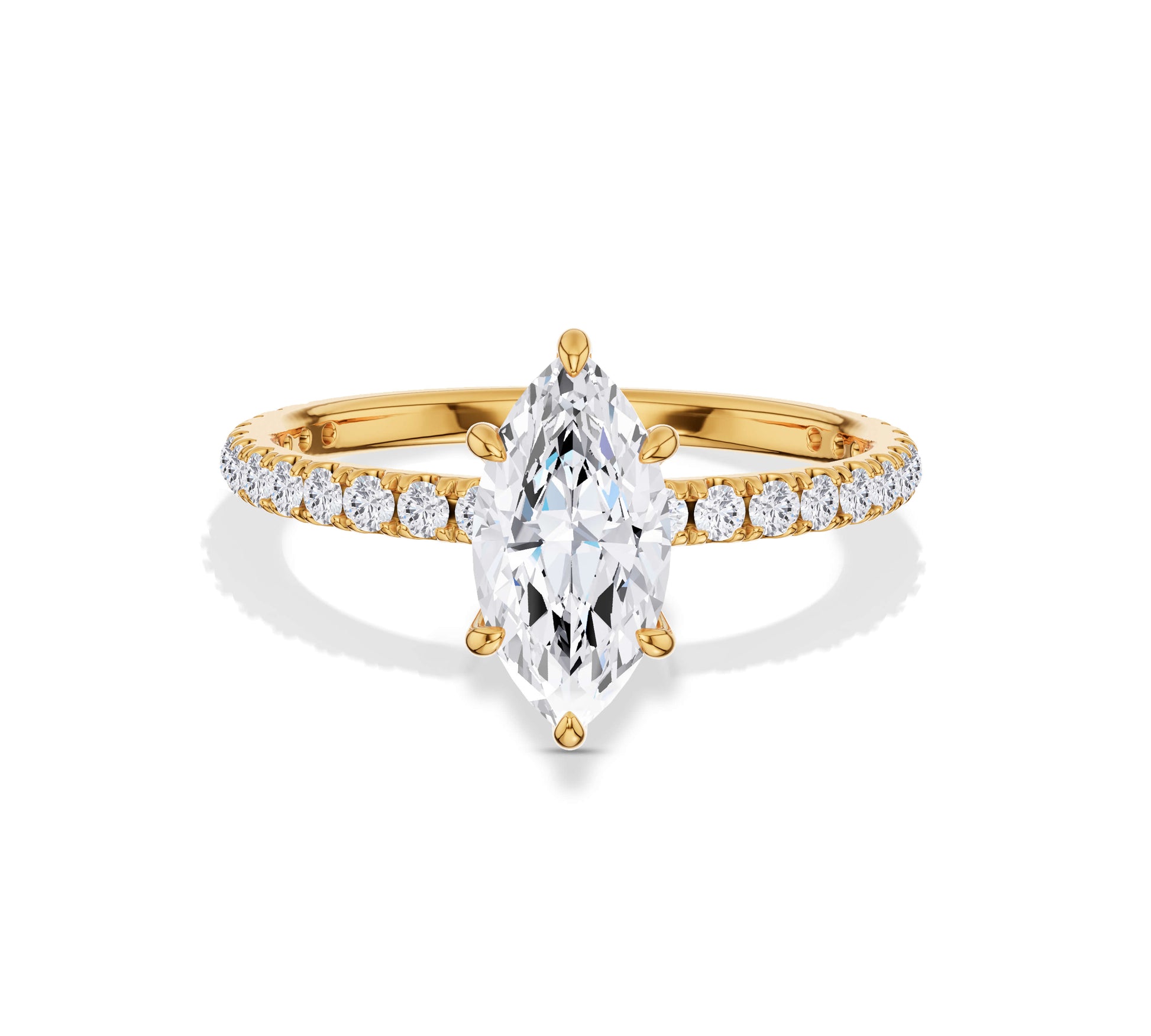 engagement ring marquise