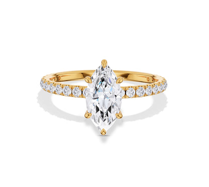 engagement ring marquise