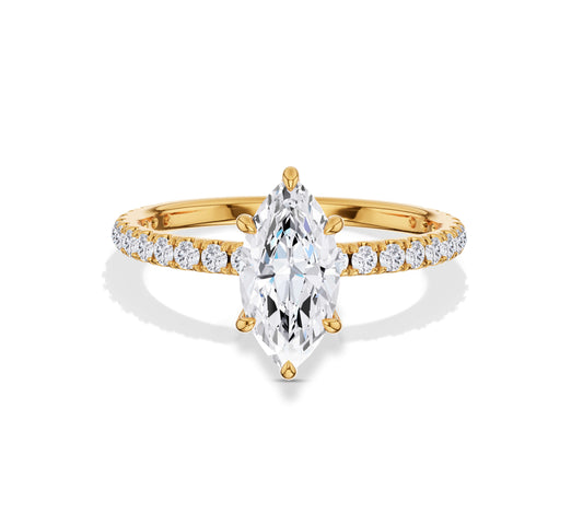 engagement ring marquise
