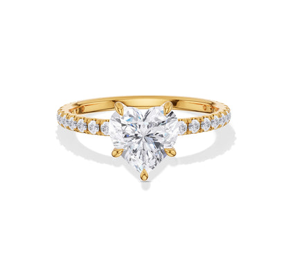 Heart Shaped Engagement Ring​
