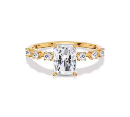 radiant cut engagement ring​