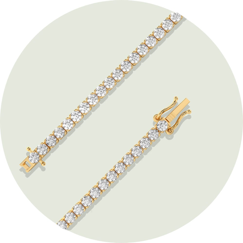 Diamond tennis bracelet