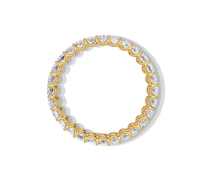moissanite eternity band​