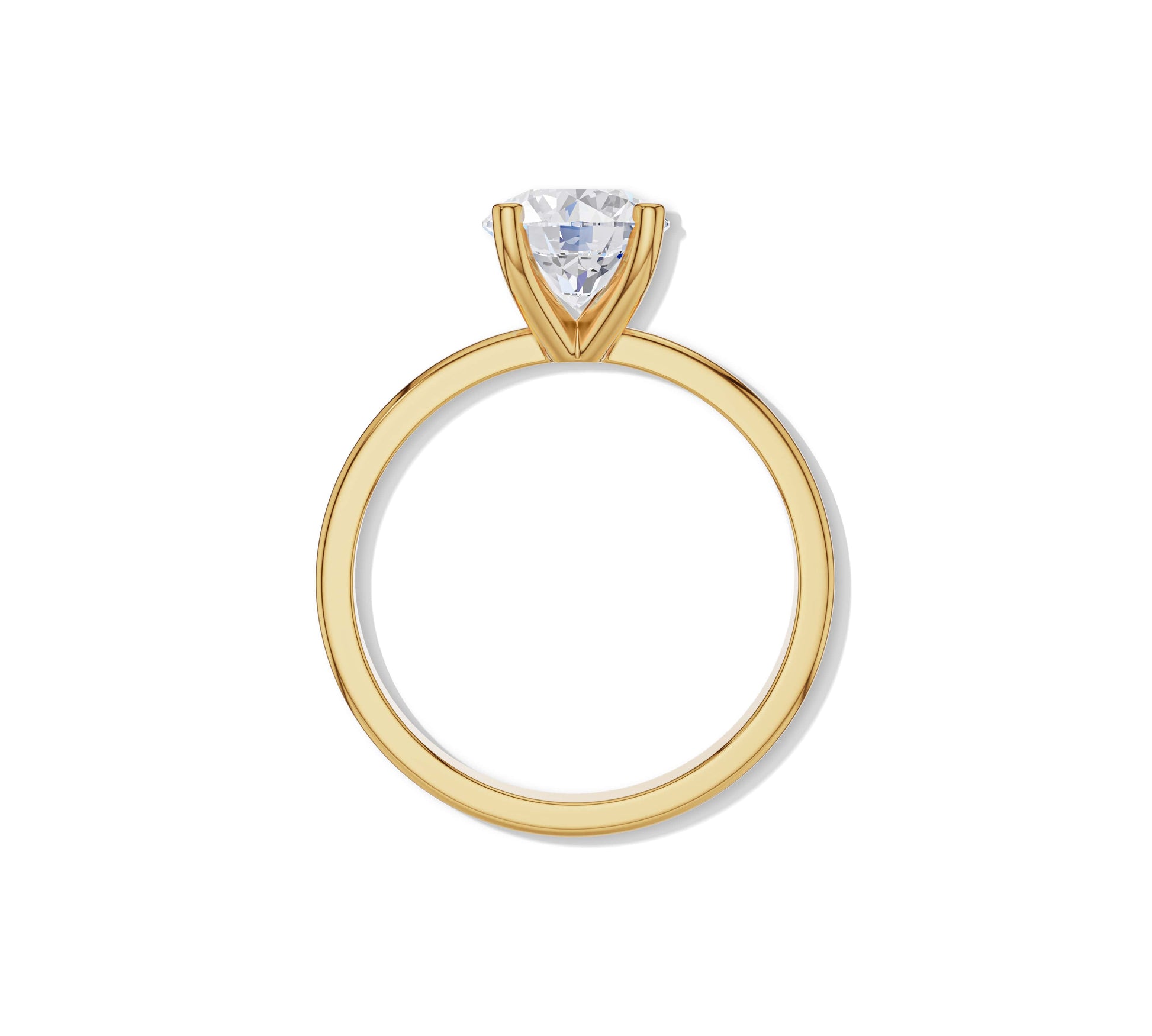simple engagement ring