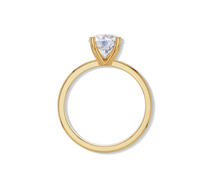 simple engagement ring