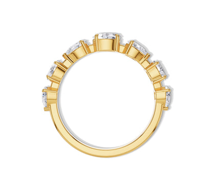 diamond cluster ring