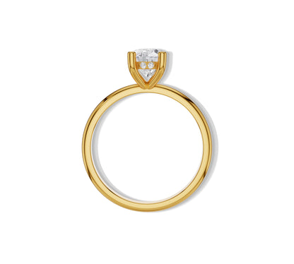 hidden halo engagement ring