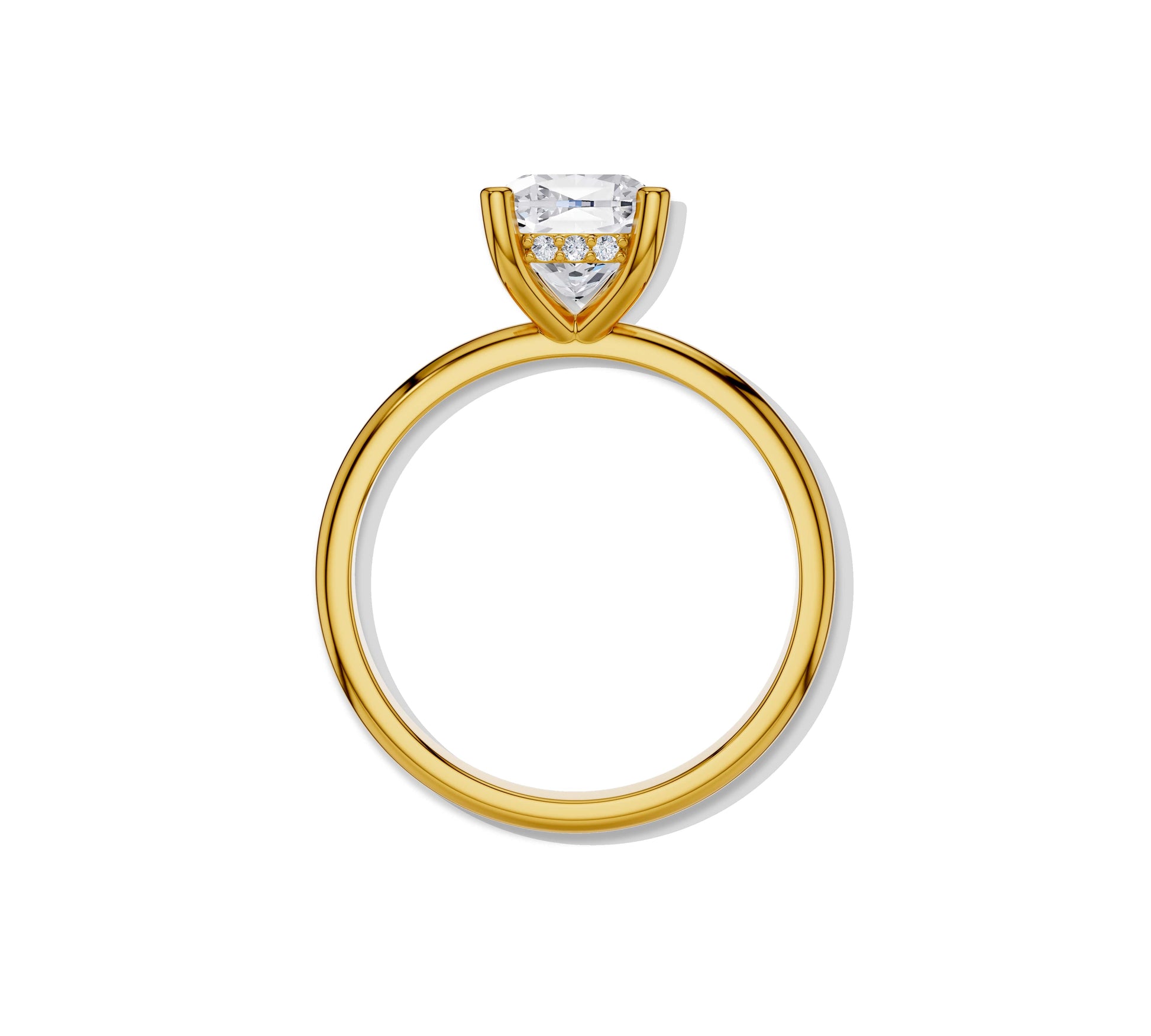 engagement ring hidden halo