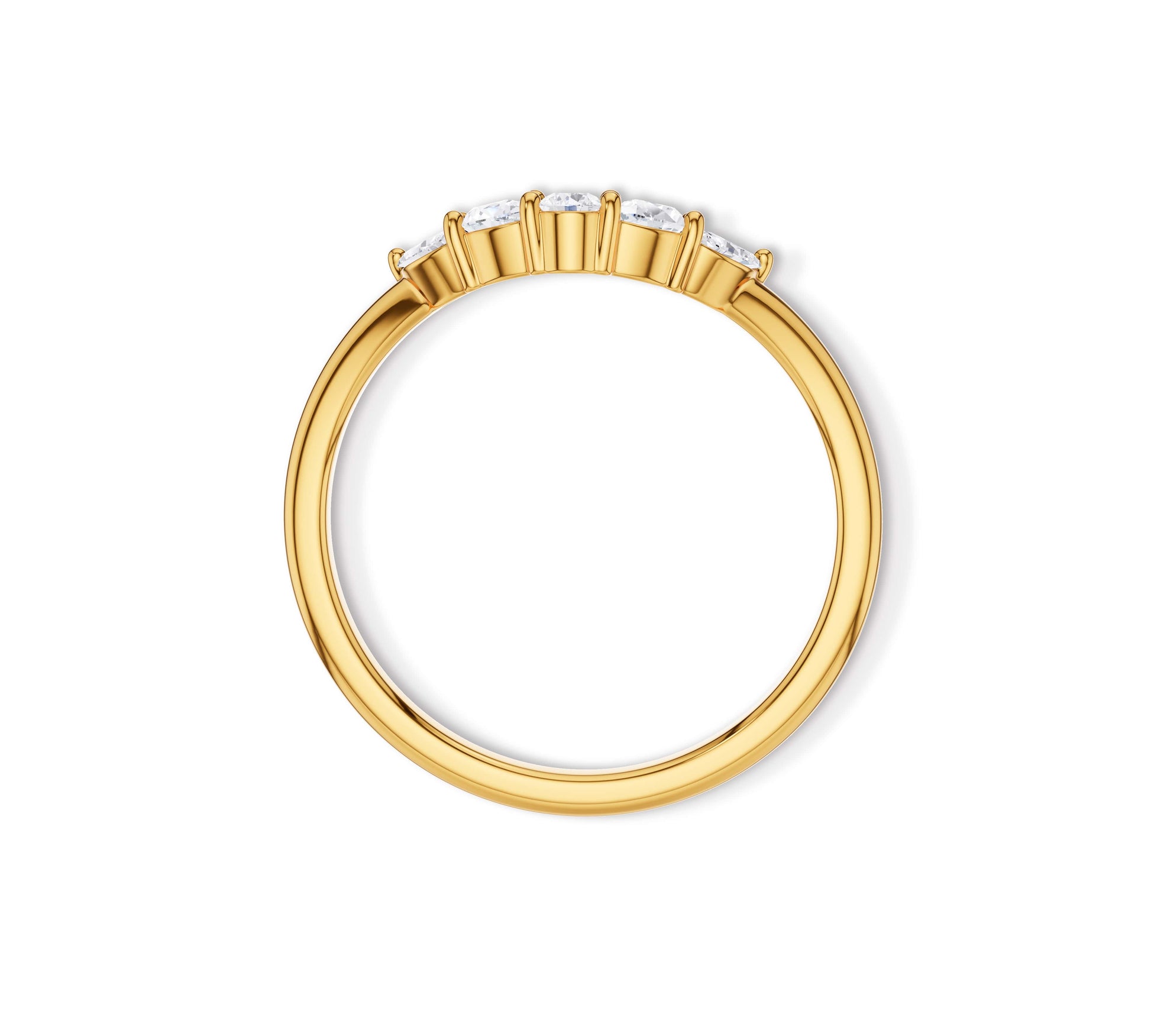 diamond band wedding ring for her