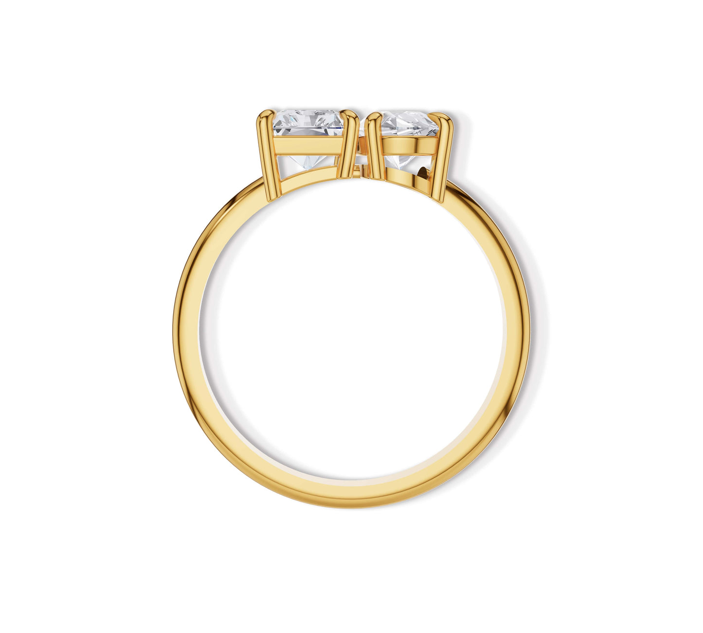 toi et moi engagement ring​ for her