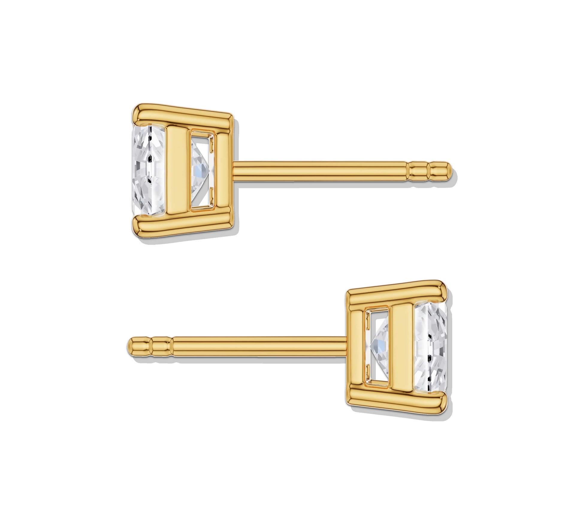 gold stud earrings for women