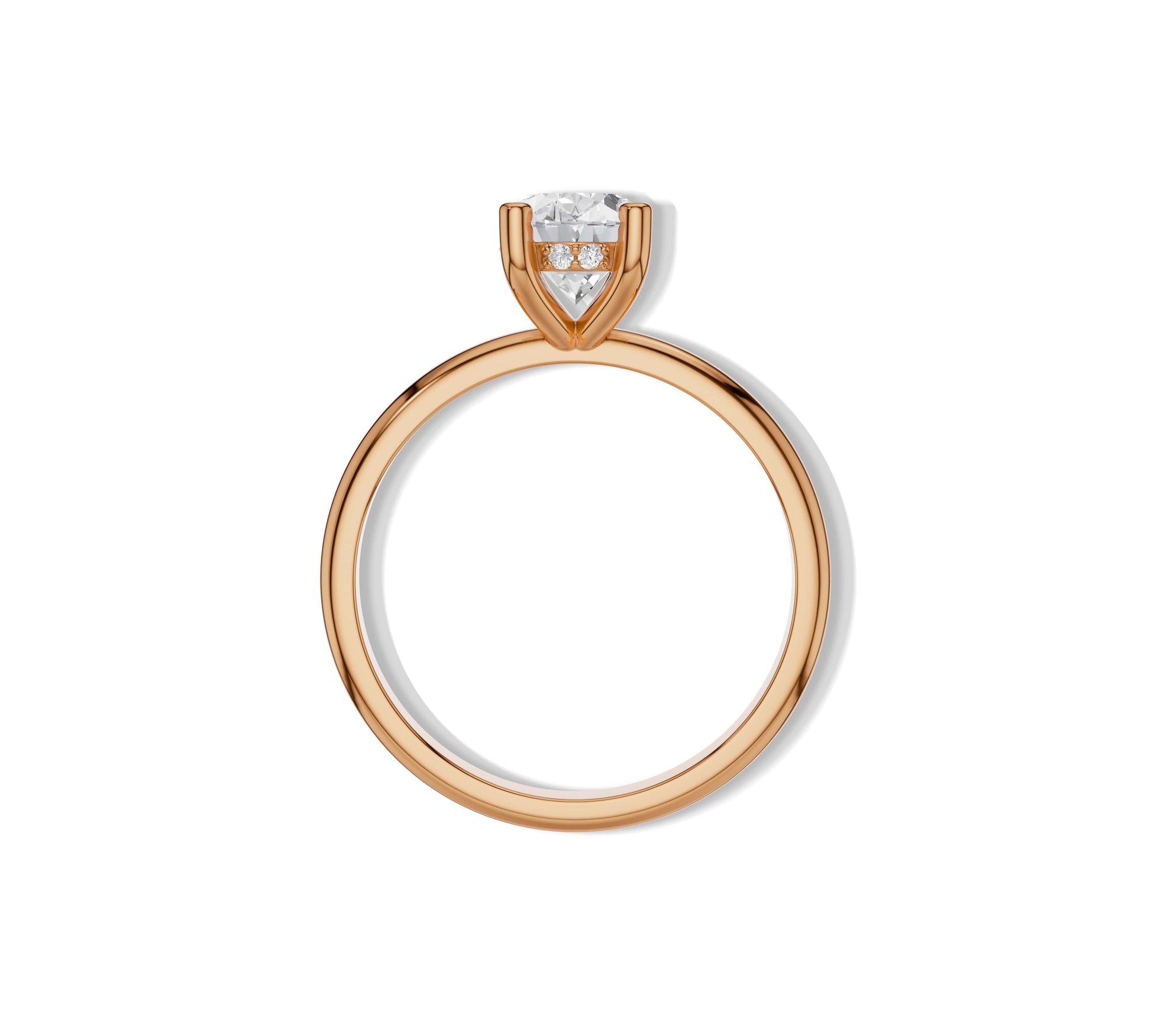 hidden halo engagement ring