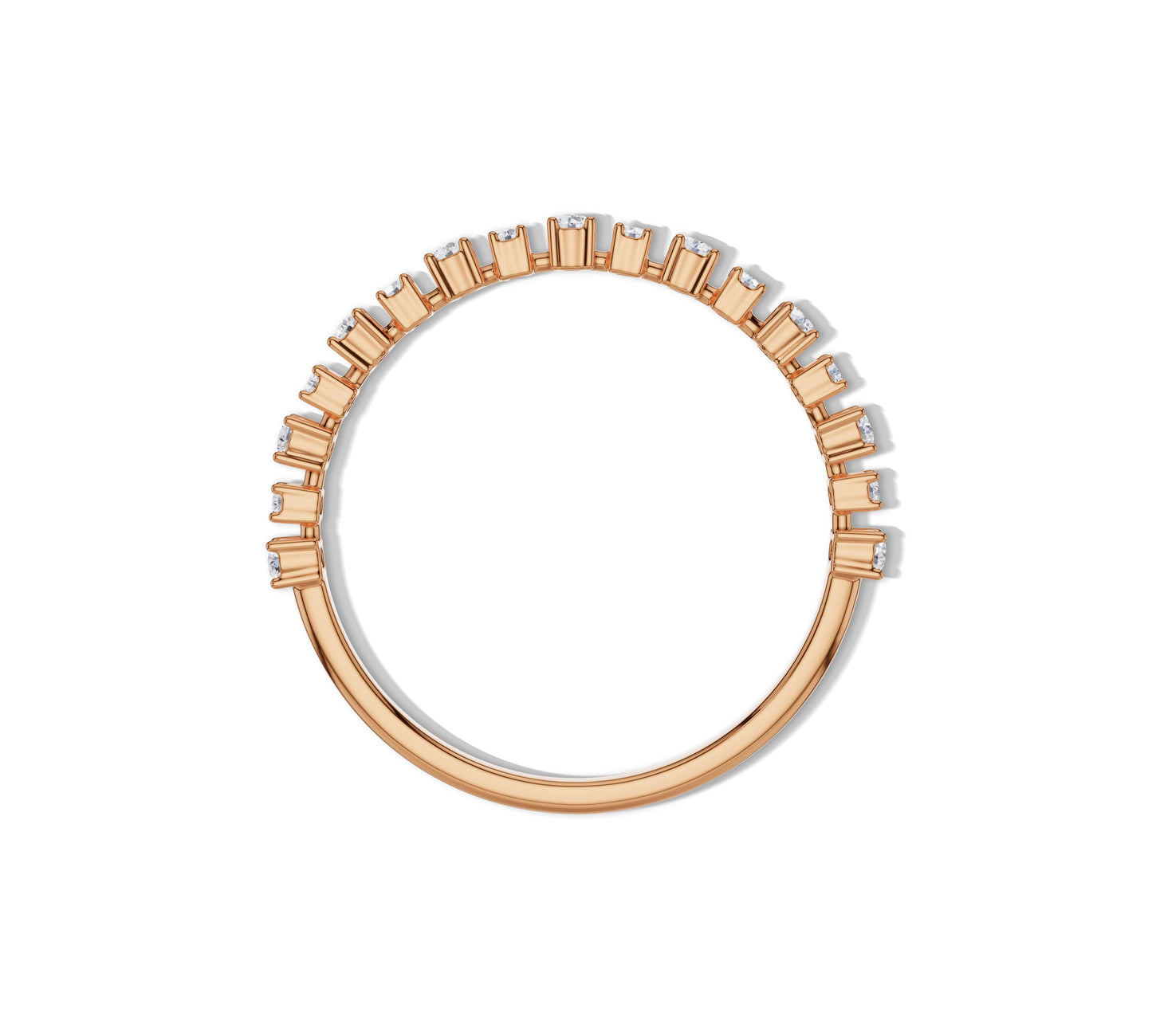 diamond stackable ring