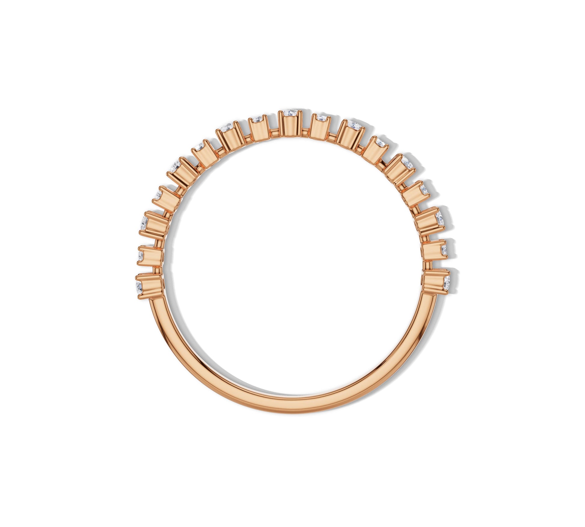 diamond stackable ring