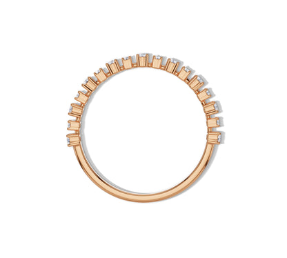 diamond stackable ring