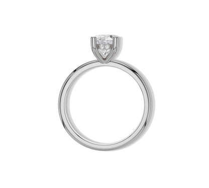 hidden halo engagaement ring