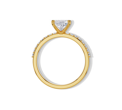 heart cut diamond ring​