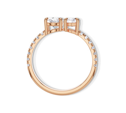 two stone ring for her