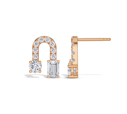 2 carat diamond earrings