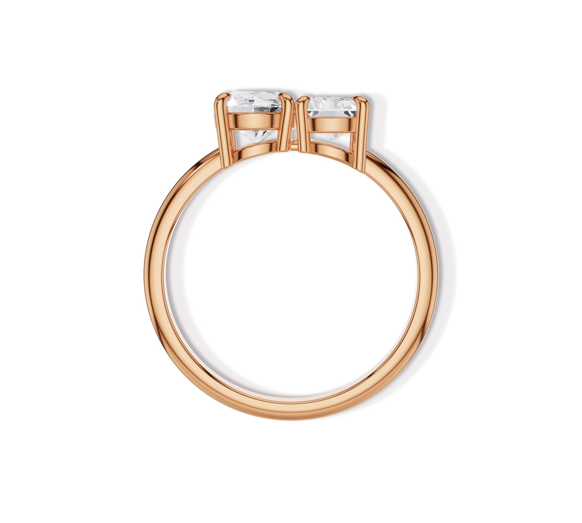 moi et toi engagement ring​ for her