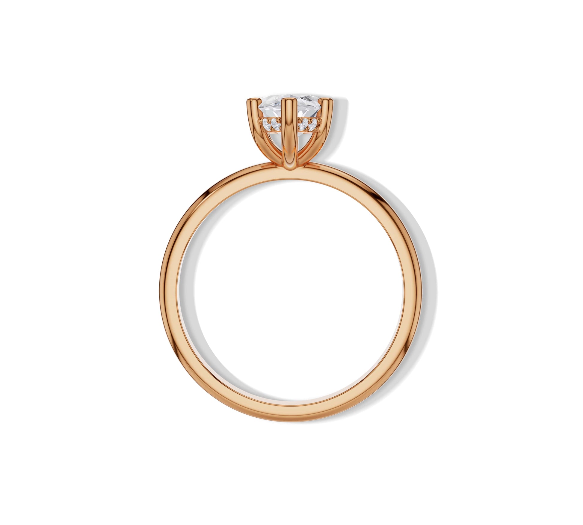 engagement marquise diamond ring​