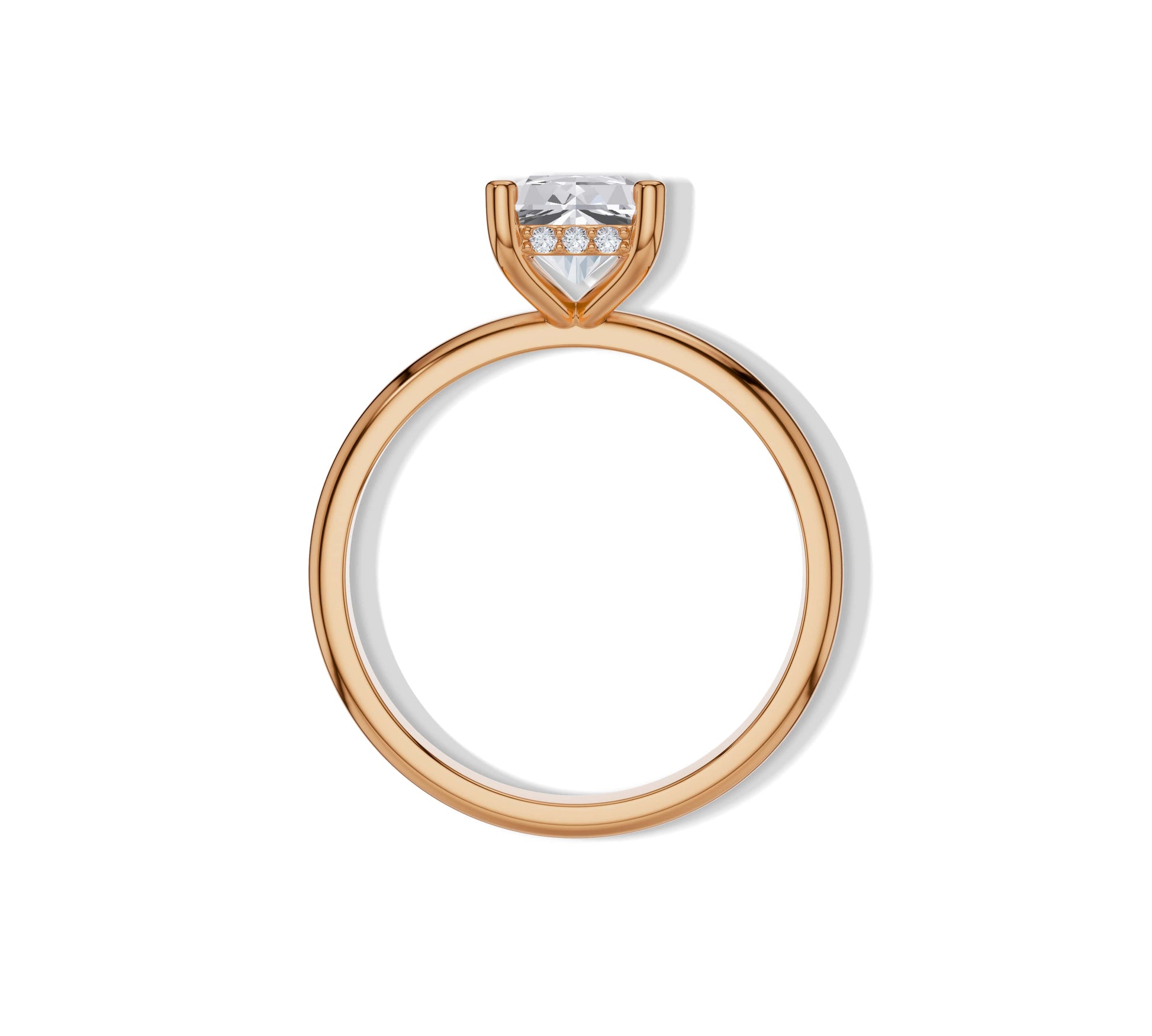 radiant diamond ring